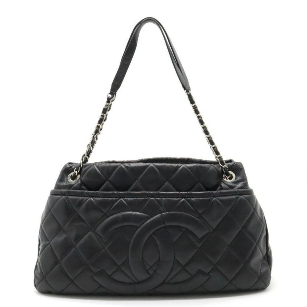 Pre Loved chanel PST Petit Shopping Quilted Tote Women black | black Tote Bags - Picture 1 of 8